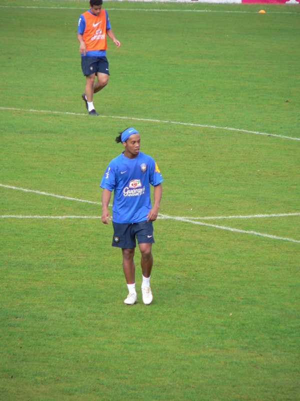 Ronaldino_beim_Training